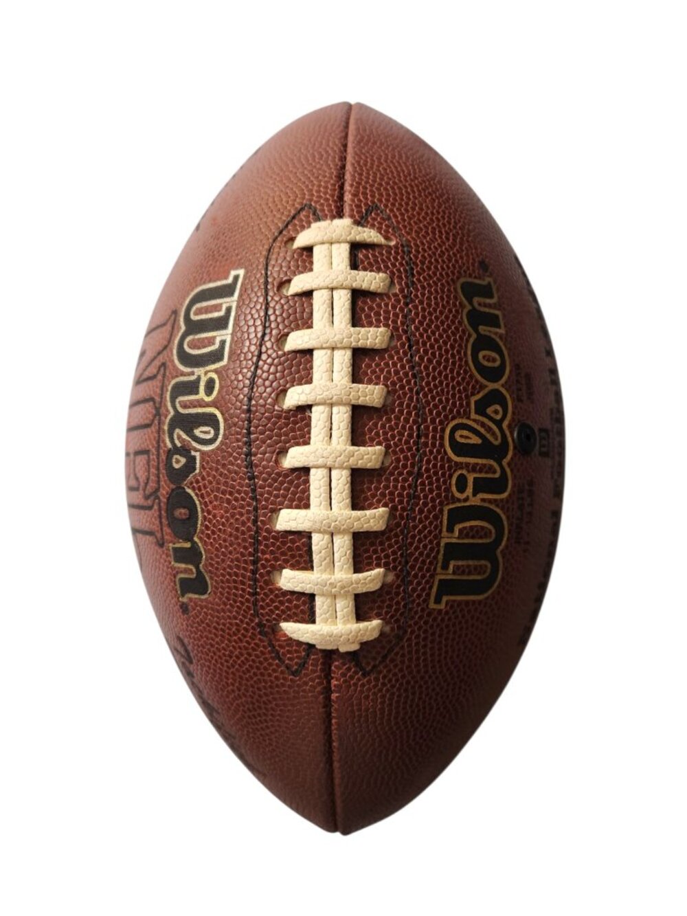Wilson NFL Football Official Composite Leather Brown Tackified AFC NFC F1750
